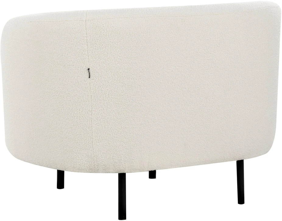 Sofa Beliani LOEN Boucle 6 asmenų svetainės baldų komplektas, baltas