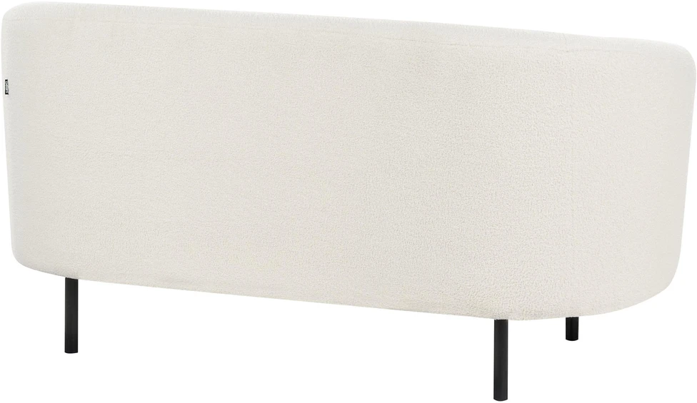 Sofa Beliani LOEN Boucle 6 asmenų svetainės baldų komplektas, baltas