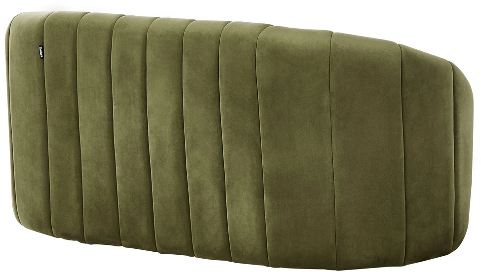 Sofa Beliani MALUNG 6 vietų minkštųjų baldų komplektas, veliūras, tamsiai žalias
