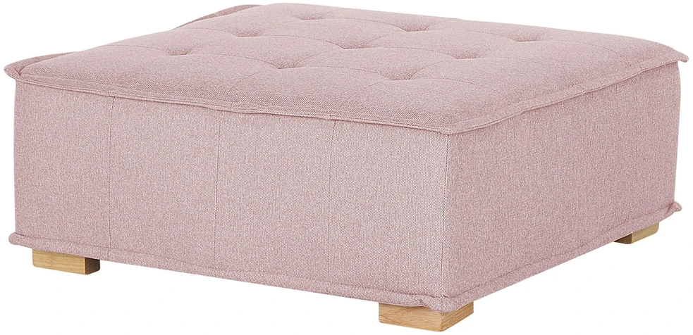 Sofa Beliani Modulinis 4 vietų poilsio komplektas TIBRO rožinės spalvos
