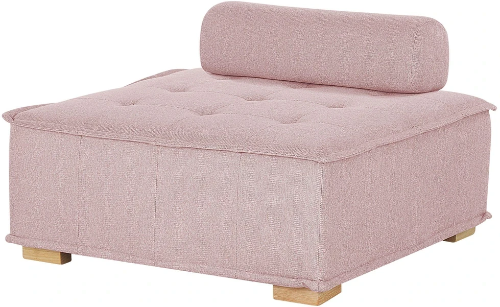Sofa Beliani Modulinis 4 vietų poilsio komplektas TIBRO rožinės spalvos