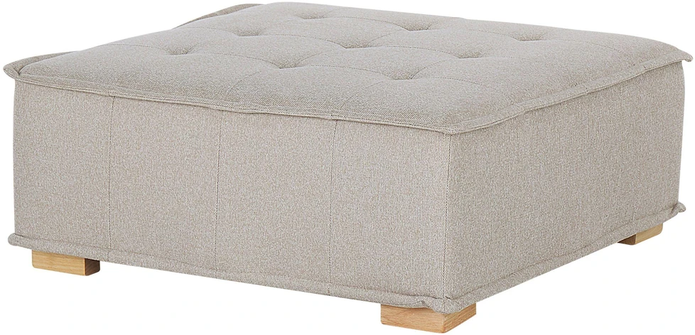 Sofa Beliani Moduulinis baldų komplektas 4 asmenims TIBRO šviesiai smėlio spalvos