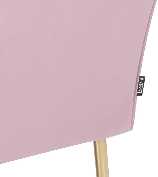 Sofa Beliani NANTILLY gultas iš veliūro, šviesiai violetinės spalvos