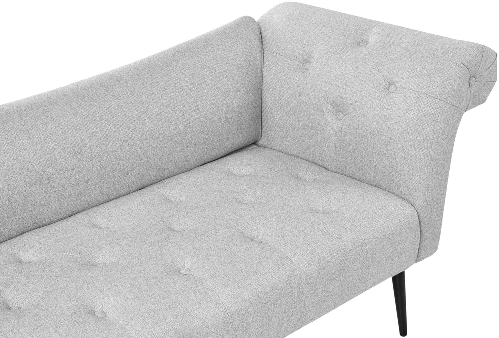 Sofa Beliani NANTILLY gultukas šviesiai pilkos spalvos