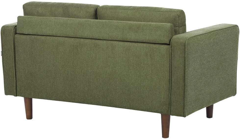 Sofa Beliani NURMO 3 vietų poilsio komplektas tamsiai žalias