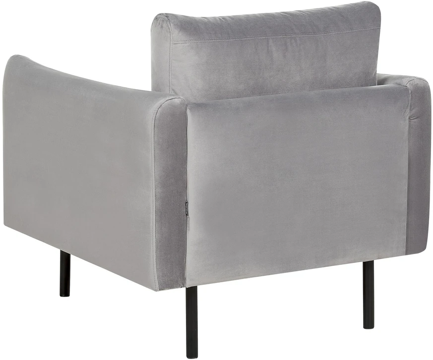 Sofa Beliani Poilsio komplektas 4 asmenims VINTERBRO, veliūras, pilkas