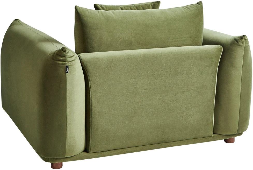 Sofa Beliani Poilsio komplektas 5 asmenims „LUVOS“, veliūrinis, žalias