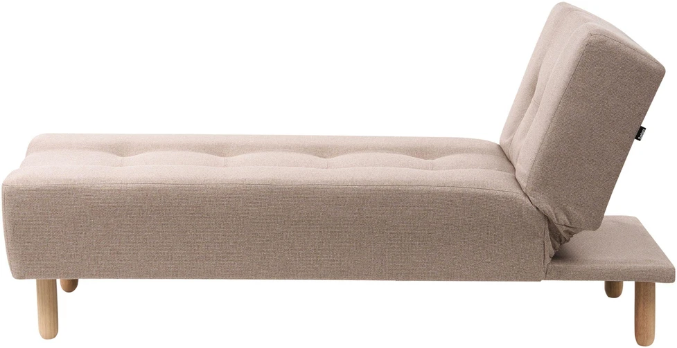 Sofa Beliani Šezlongas ALSTEN, smėlio spalvos