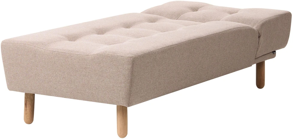 Sofa Beliani Šezlongas ALSTEN, smėlio spalvos
