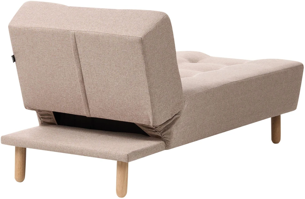 Sofa Beliani Šezlongas ALSTEN, smėlio spalvos