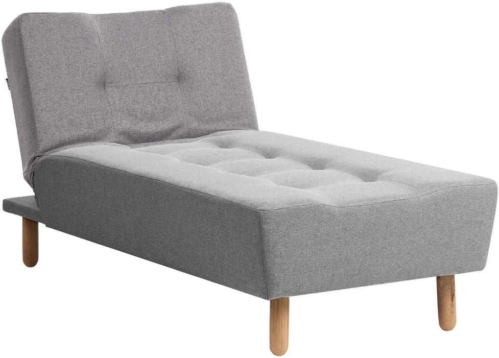 Sofa Beliani Šezlongas ALSTEN tamsiai pilkas