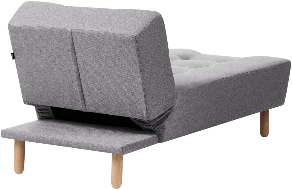 Sofa Beliani Šezlongas ALSTEN tamsiai pilkas