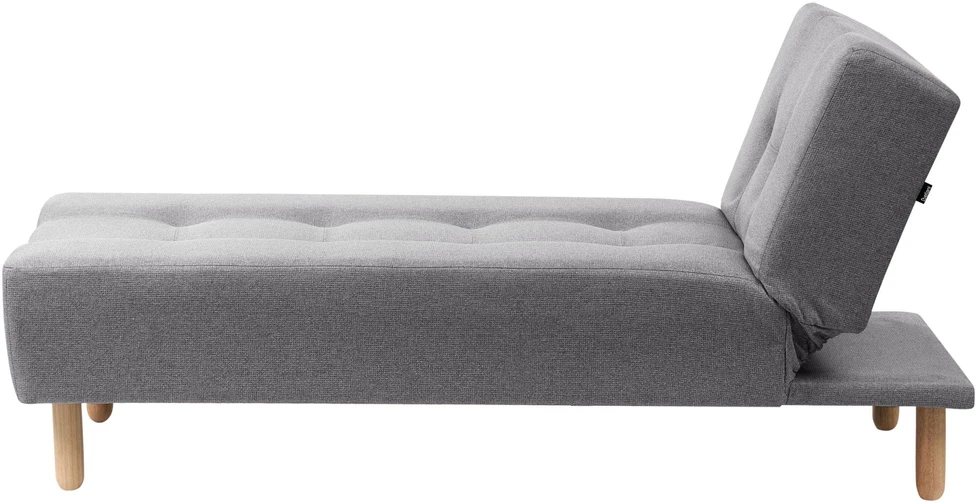 Sofa Beliani Šezlongas ALSTEN tamsiai pilkas