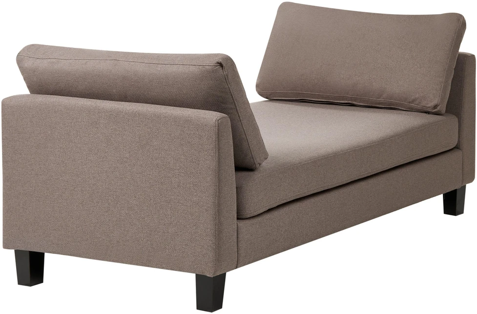 Sofa Beliani Šezlongas ARCHIANE smėlio pilkos spalvos