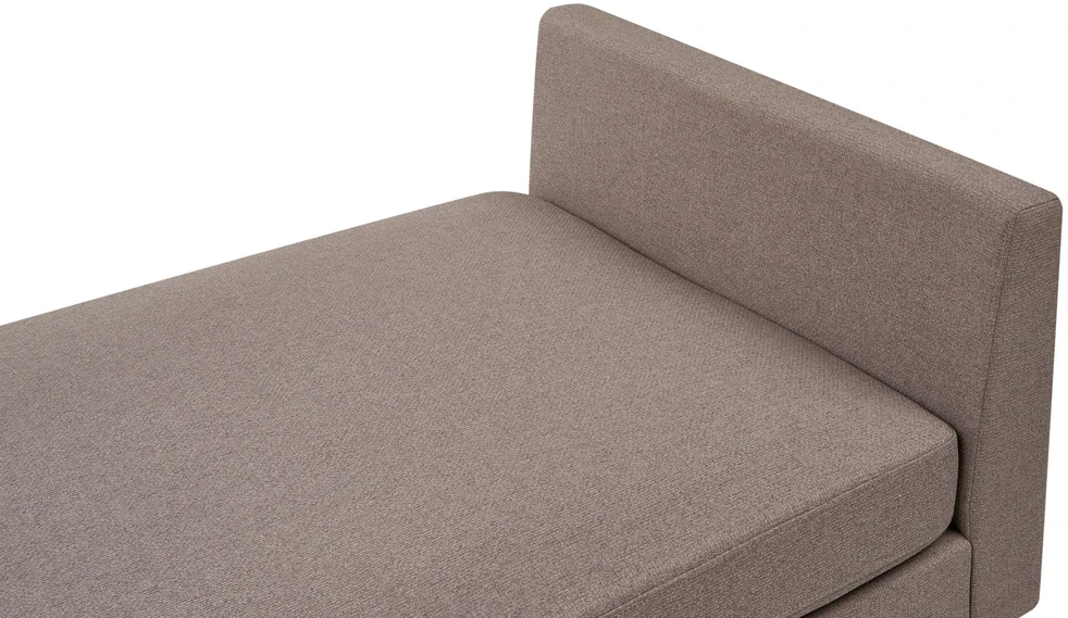 Sofa Beliani Šezlongas ARCHIANE smėlio pilkos spalvos