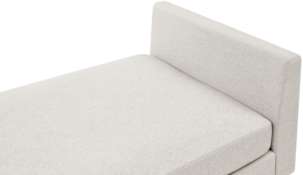 Sofa Beliani Šezlongas ARCHIANE šviesiai smėlio spalvos