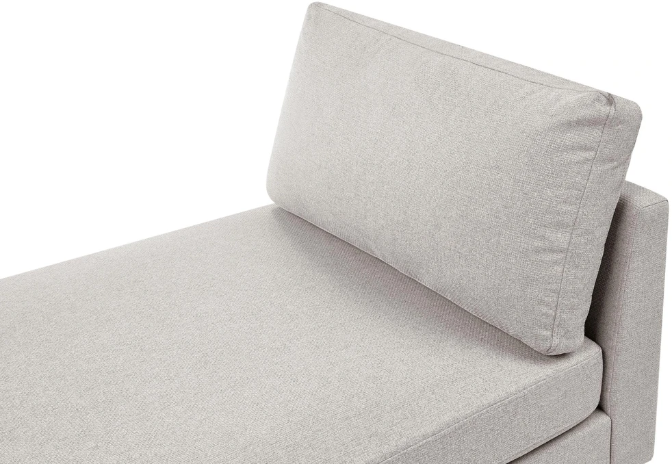 Sofa Beliani Šezlongas ARCHIANE šviesiai pilkas