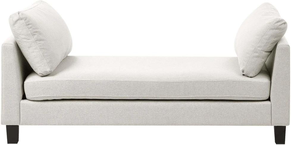 Sofa Beliani Šezlongas ARCHIANE šviesiai smėlio spalvos