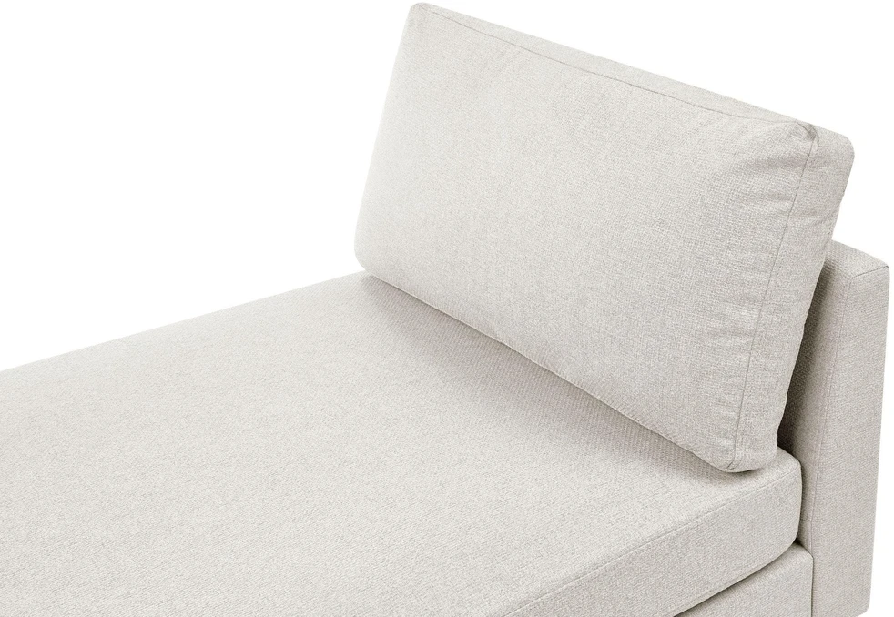 Sofa Beliani Šezlongas ARCHIANE šviesiai smėlio spalvos