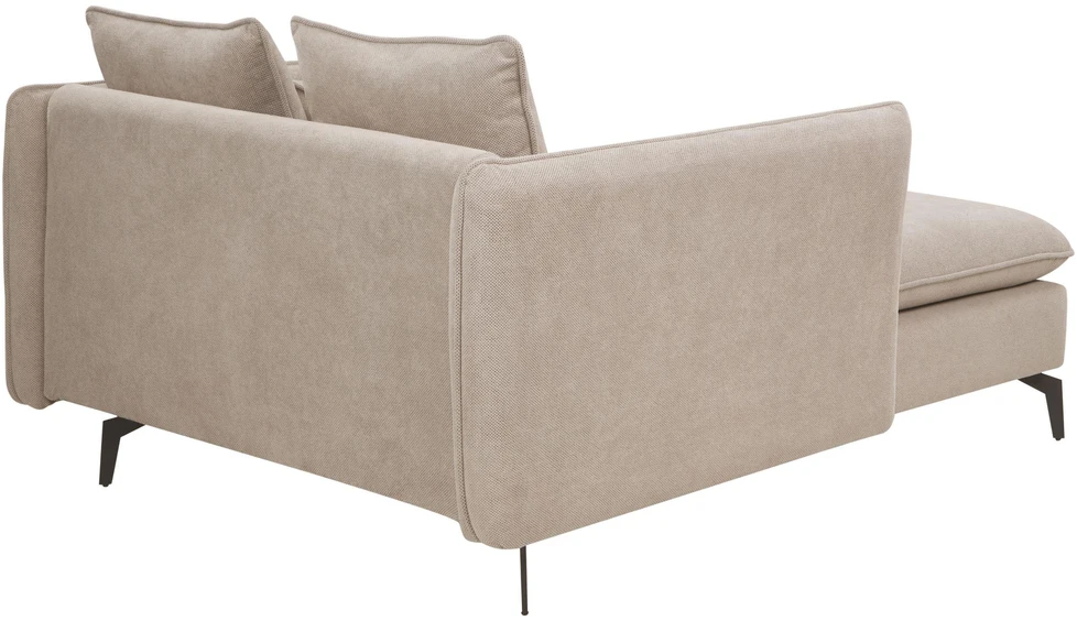 Sofa Beliani Šezlongas CHARMES smėlio pilkumo spalvos