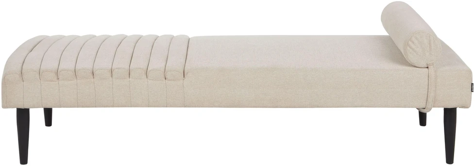 Sofa Beliani Šezlongas MAURIAC smėlio spalvos