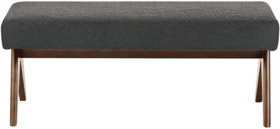 Sofa Beliani Svetainės baldų komplektas TAMRE Boucle juodas/tamsiai rudas