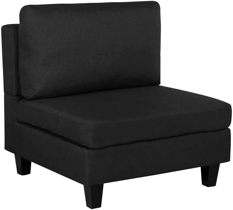 Sofa Beliani Vieno asmens modulis FEVIK juodas