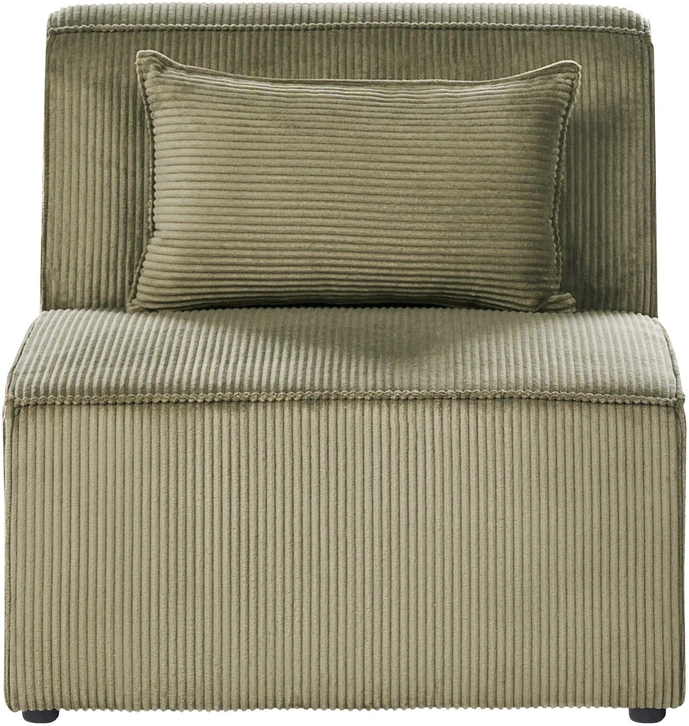 Sofa Beliani Vieno asmens modulis LEMVIG žalias velvetas