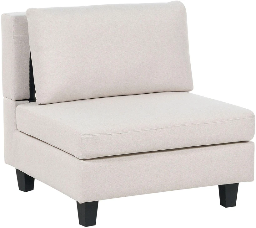 Sofa Beliani Vieno asmens modulis UNSTAD šviesiai smėlio spalvos
