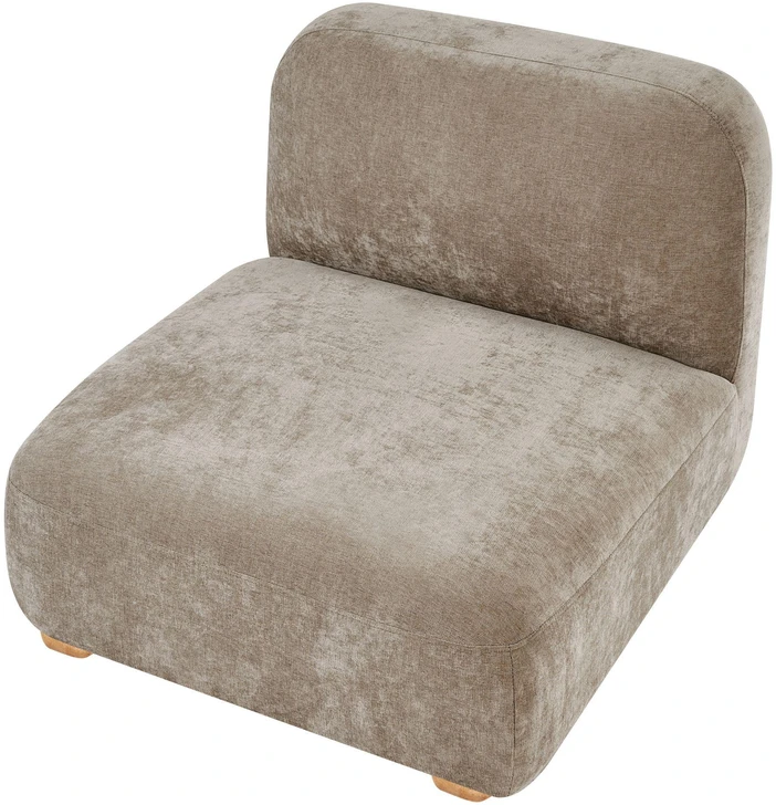 Sofa Beliani Vienvietis modulis AMLI smėlio spalvos