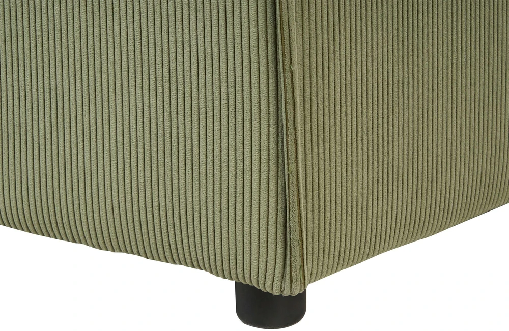 Sofa Beliani Vienvietis modulis ARDAL, žalias velvetas