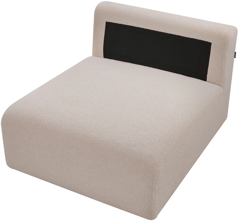 Sofa Beliani Vienvietis modulis „KIVVIK“ su buklė apmušalu, smėlio spalvos
