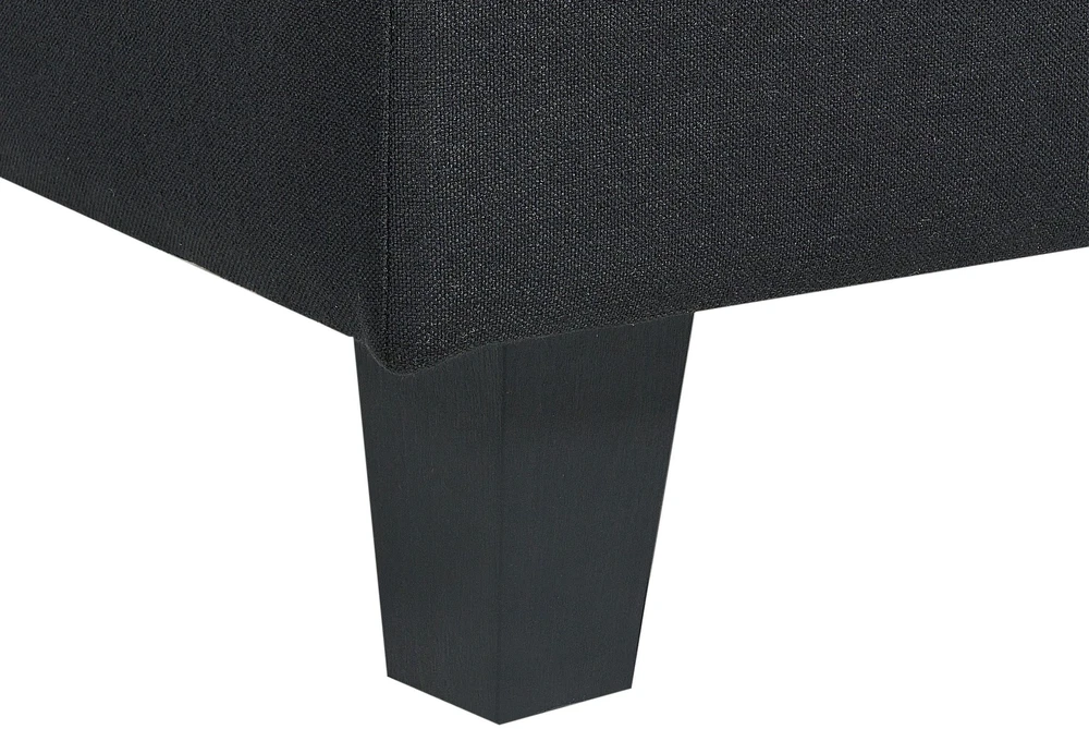 Sofa Beliani Vienvietis modulis UNSTAD juodas