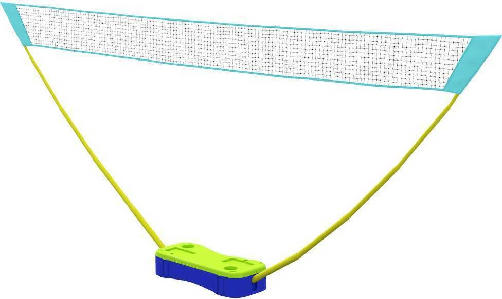 SPORTNOW 2-in-1 badmintono rinkinys, badmintono tinklas su stovu, tinklinio tinklas, reguliuojamas, su krepšiu nešiojimui, skirtas naudoti lauke ir viduje