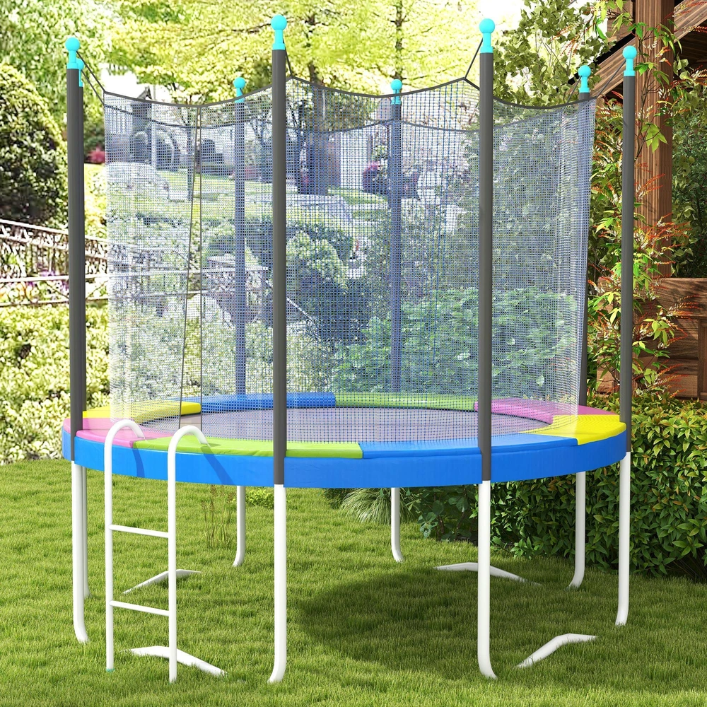 SPORTNOW batuto krašto apsauga, Ø244 cm, apsauga nuo UV spindulių, atspari oro sąlygoms, batuto priedas