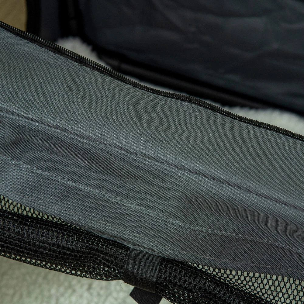 Pawhut Transportavimo krepšys augintiniams iki 4kg - pilkas