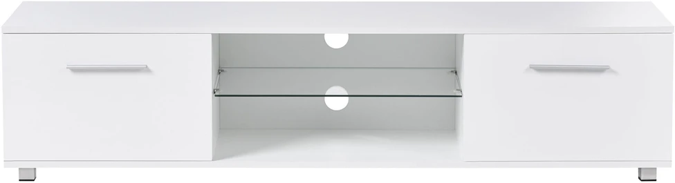 TV staliukas Beliani LED TV spintelė BANFF, balta