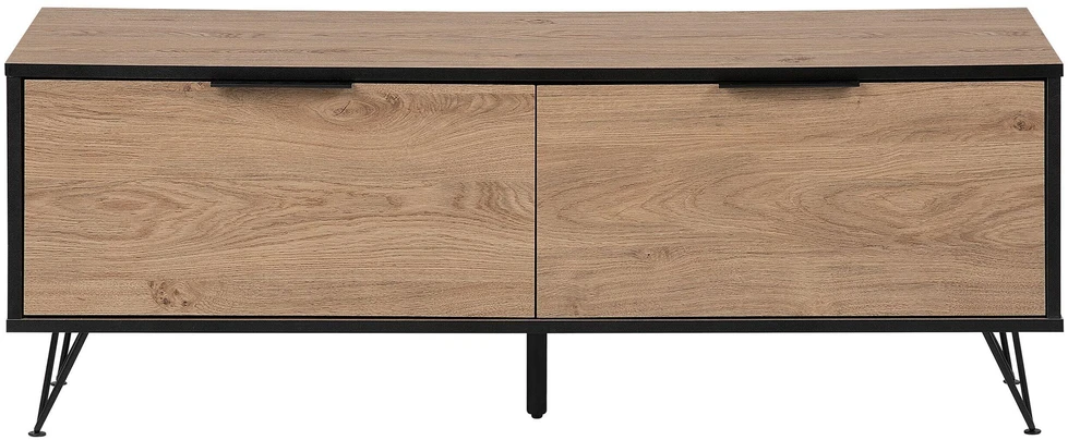 TV staliukas Beliani TV spintelė HALSTON ruda/juoda