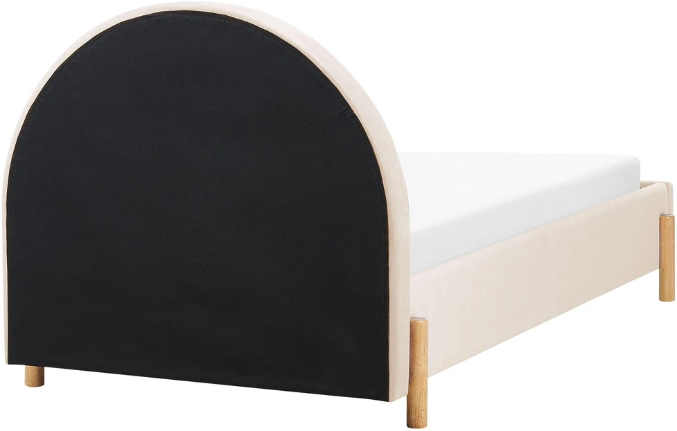 Vaikiška lova Beliani ANET 90 x 200 cm smėlio spalvos