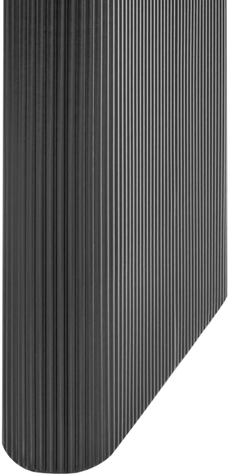 Valgomojo stalas Beliani PEERY juodas 198 cm 93 cm