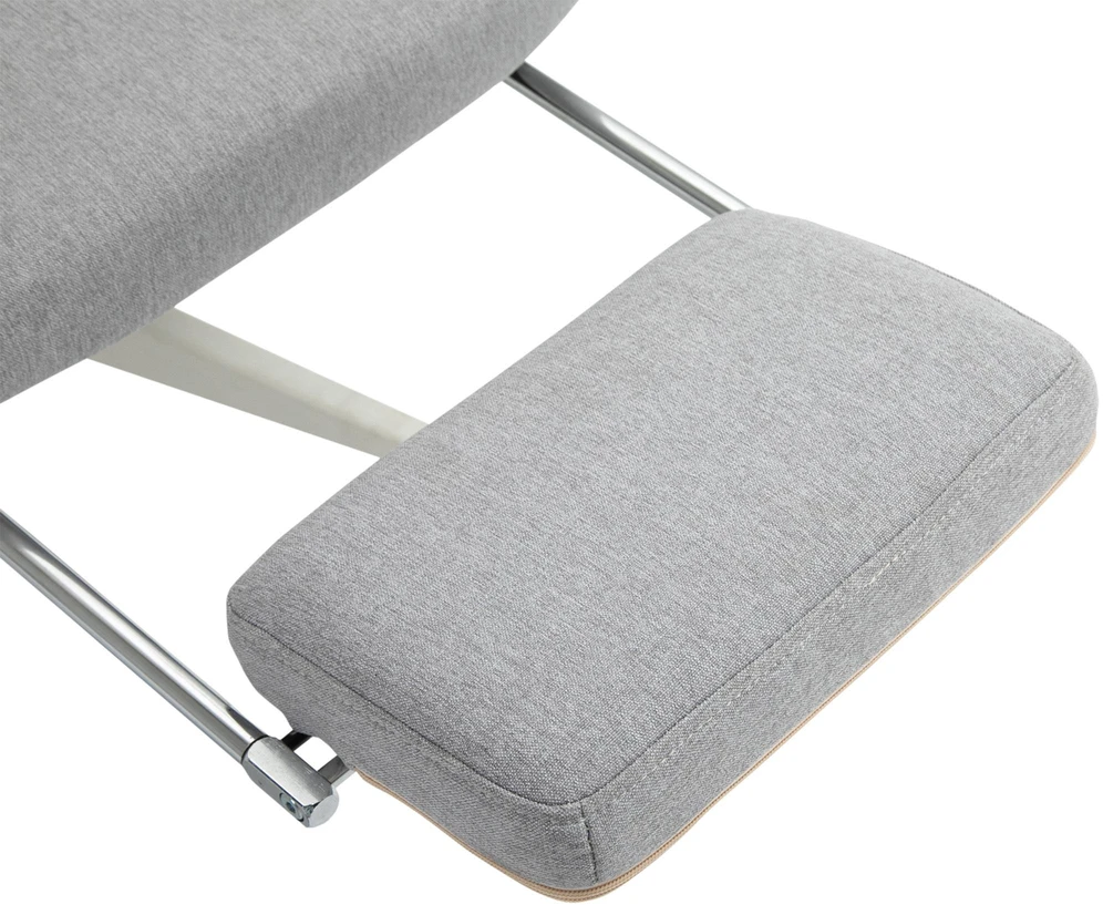 Vinsetto biuro kėdė, žaidimų kėdė, kėdė su ratukais, ergonomiškas dizainas, poliesteris, porolonas, fanera, plastikas, 62 x 68 x 117-127 cm