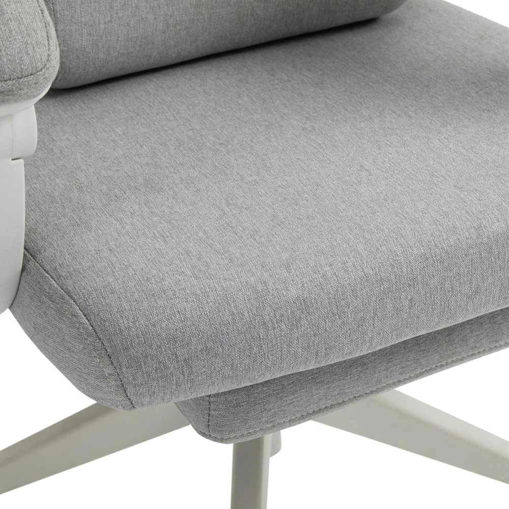 Vinsetto biuro kėdė, žaidimų kėdė, kėdė su ratukais, ergonomiškas dizainas, poliesteris, porolonas, fanera, plastikas, 62 x 68 x 117-127 cm