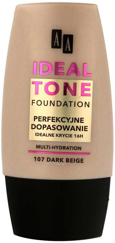 AA Ideal Tone Foundation 107 Dark rusvai gelsvas, 30 ml