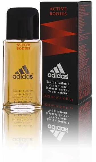 Adidas Active Bodies EDT tualetinis vanduo vyrams, 100 ml