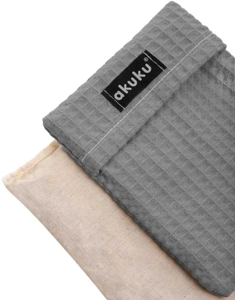 Albis AKUKU vyšnių kauliukų pagalvėlė, pilka, A0635
