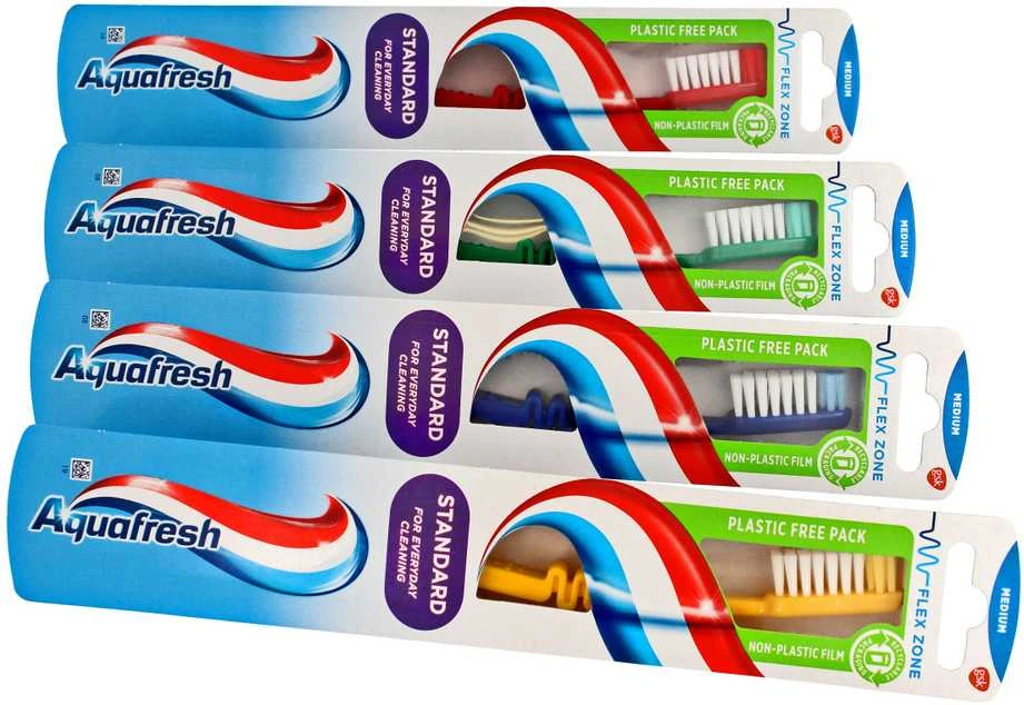 Aquafresh Family Dantų šepetėlis Vidutinis dantų šepetėlis 1vnt