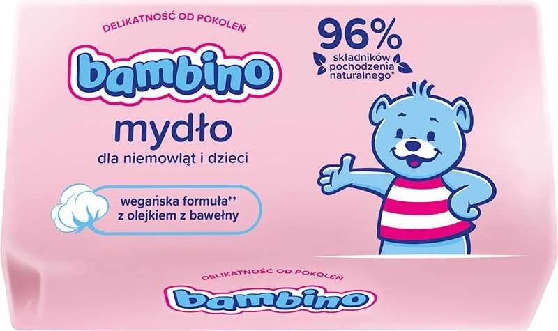 Muilas su lanolinu vaikams Bambino, 100 g