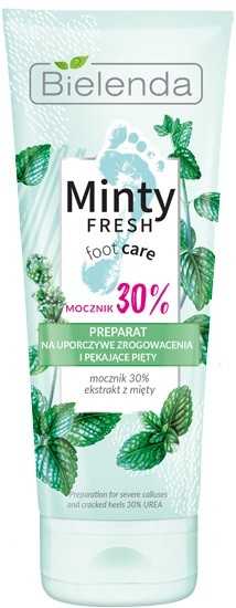 Bielenda Minty Fresh pėdų priežiūros preparatas nuo nuolatinių nuospaudų ir suskilinėjusių kulnų 75 ml