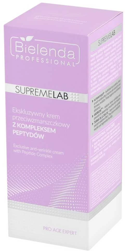 Bielenda Professional Bielenda SupremeLab Pro Age Expert išskirtinis kremas nuo raukšlių su peptidų kompleksu 50 ml