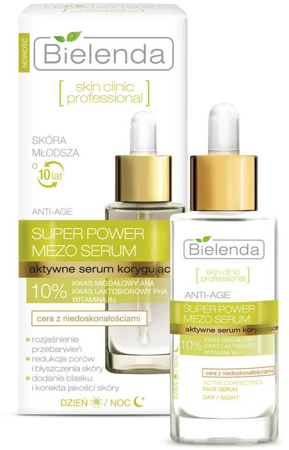 Bielenda Skin Clinic Profesionali veido oda su netobulumais, 30 ml